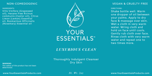 Luxurious Clean - Thoroughly Indulgent Cleanser for Dry or Mature Skin 2 oz