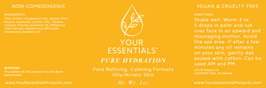 Pure Hydration - Pore Refining, Calming Formula for Oily/Acneic Skin 1 oz