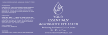 Restorative Eye Serum - Reducing Puffiness/Dark Circles 0.5 oz